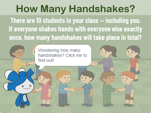Lesson 122 – How Many Handshakes Image