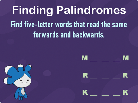 Lesson 126 – Finding Palindromes Image