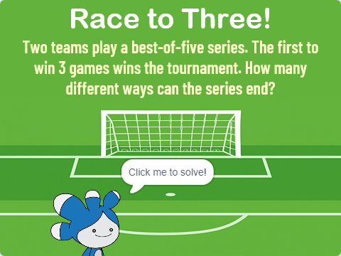 Lesson 132 – Race to Three Image