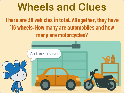 Lesson 135 – Wheels and Clues Image