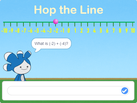 Lesson 145 – Hop the Line Image