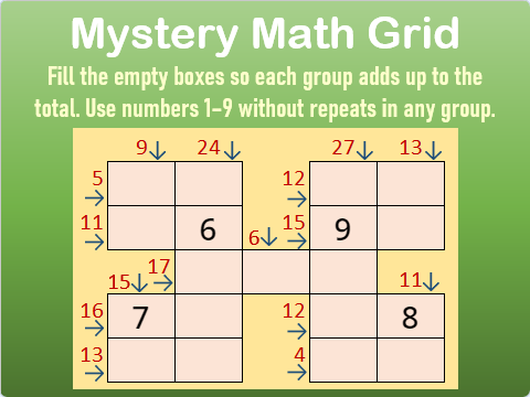 Lesson 149 – Mystery Math Grid Image