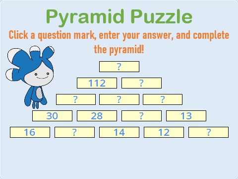 Lesson 179 – Pyramid Puzzle Image