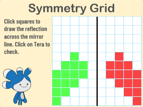 Lesson 216 – Symmetry Grid Image