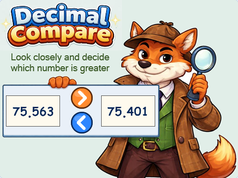 Lesson 395 – Decimal Compare Image