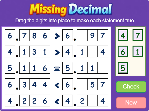 Lesson 396 – Missing Decimal Image