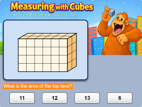 Lesson 401 – Measuring with Cubes Image